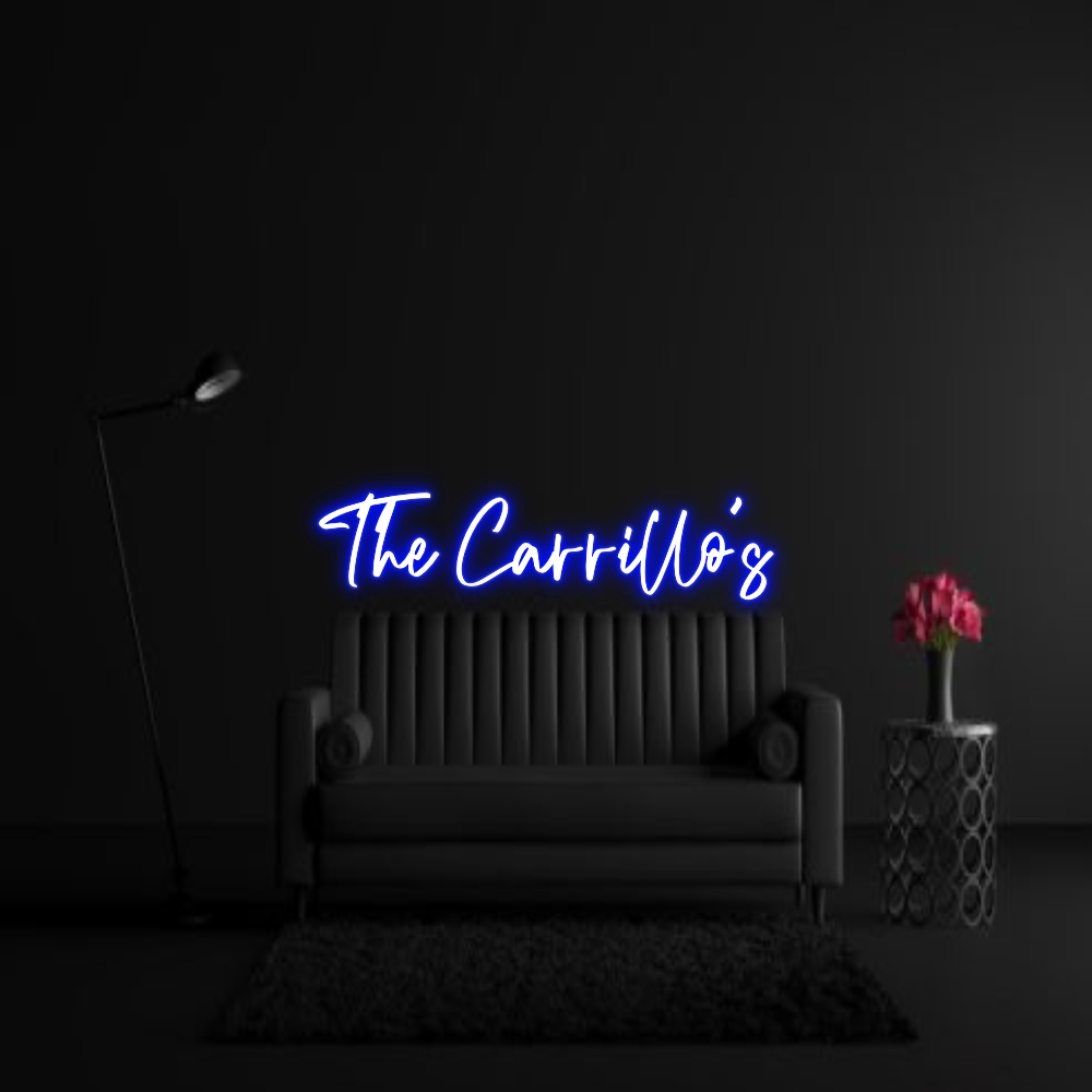 CREATE YOUR OWN WEDDING NEON SIGN The Carrillo’s