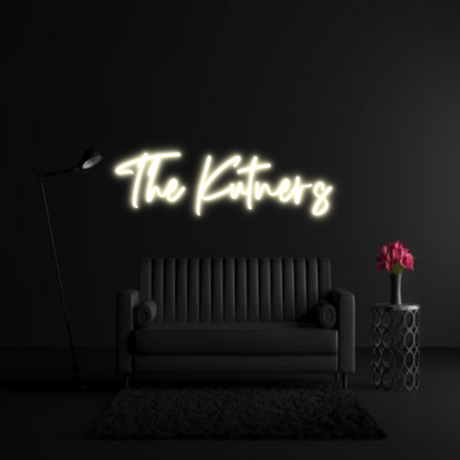 CREATE YOUR OWN WEDDING NEON SIGN The Kutners