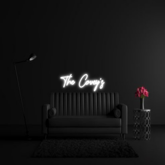 CREATE YOUR OWN WEDDING NEON SIGN The Covey’s