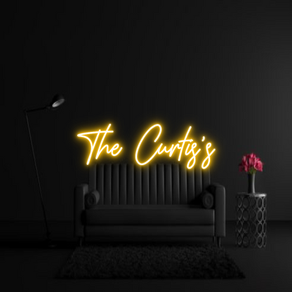 CREATE YOUR OWN WEDDING NEON SIGN The Curtis’s