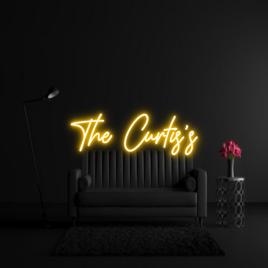 CREATE YOUR OWN WEDDING NEON SIGN The Curtis’s