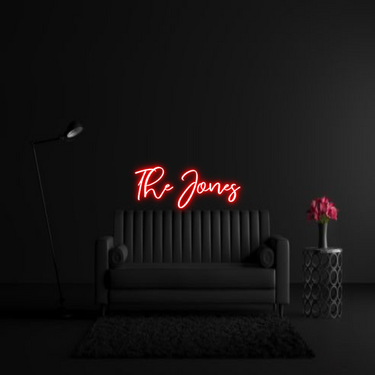 CREATE YOUR OWN WEDDING NEON SIGN The Jones
