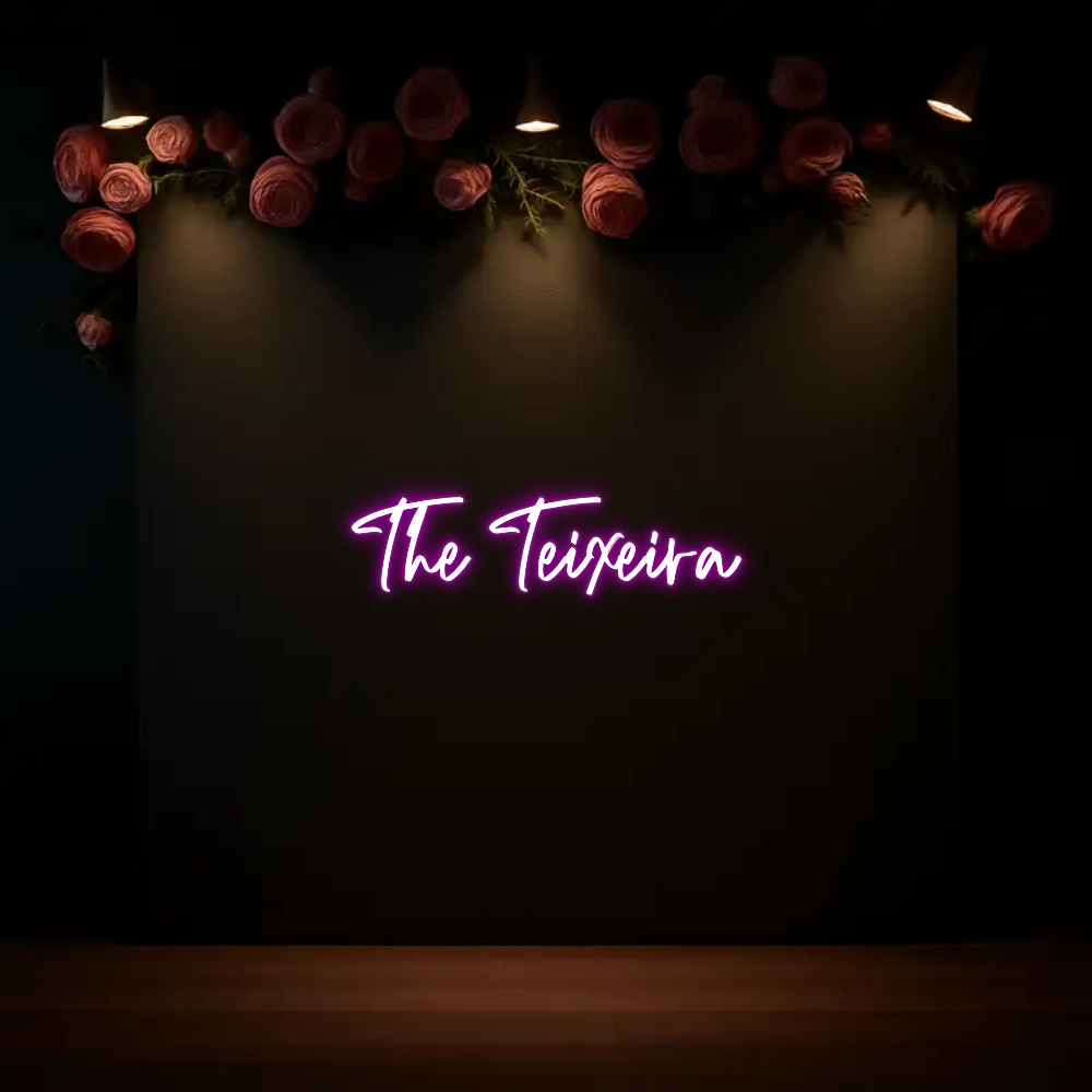 CREATE YOUR OWN WEDDING NEON SIGN The Teixeira