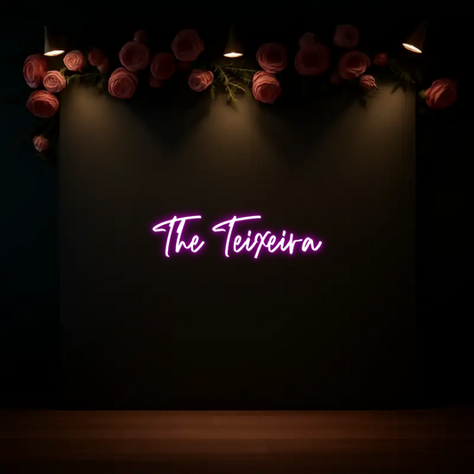 CREATE YOUR OWN WEDDING NEON SIGN The Teixeira