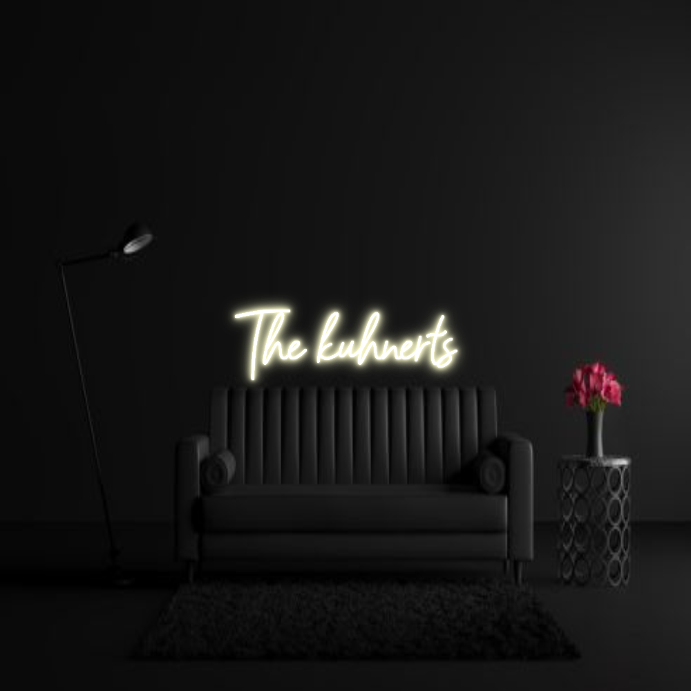 CREATE YOUR OWN WEDDING NEON SIGN The kuhnerts