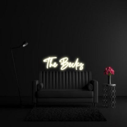 CREATE YOUR OWN WEDDING NEON SIGN The Becks