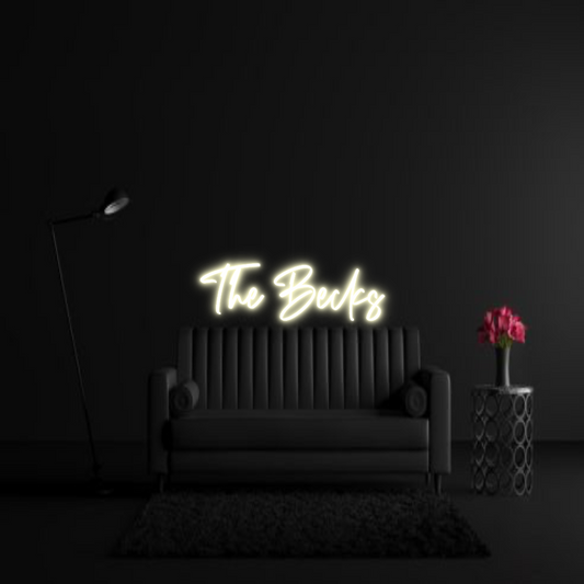 CREATE YOUR OWN WEDDING NEON SIGN The Becks