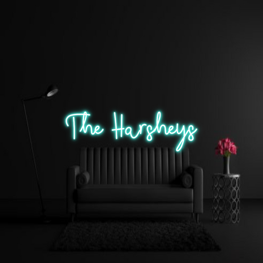 CREATE YOUR OWN WEDDING NEON SIGN The Harsheys