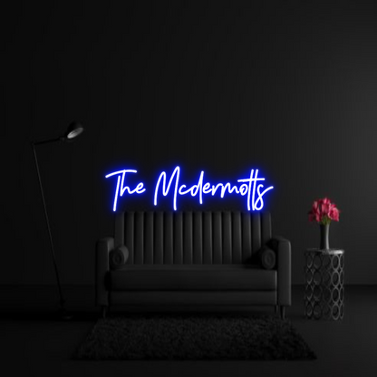 CREATE YOUR OWN WEDDING NEON SIGN The Mcdermotts