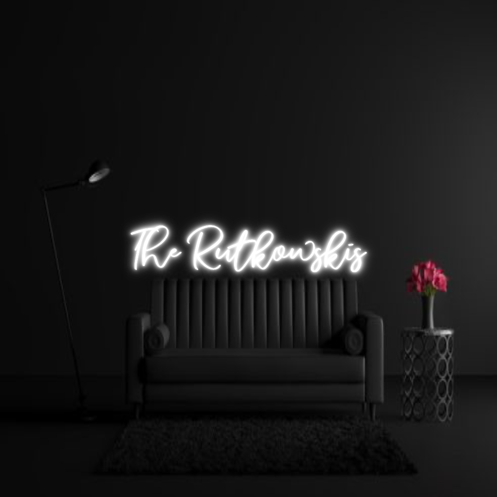 CREATE YOUR OWN WEDDING NEON SIGN The Rutkowskis