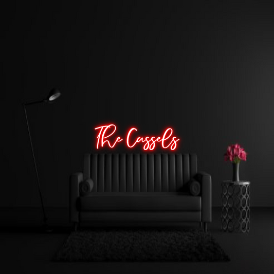 CREATE YOUR OWN WEDDING NEON SIGN The Cassels