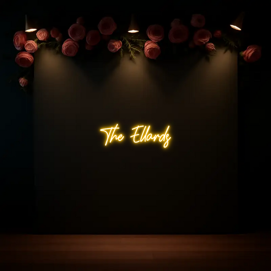 CREATE YOUR OWN WEDDING NEON SIGN The Ellards