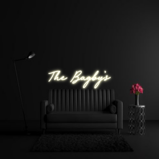 CREATE YOUR OWN WEDDING NEON SIGN The Bagby’s