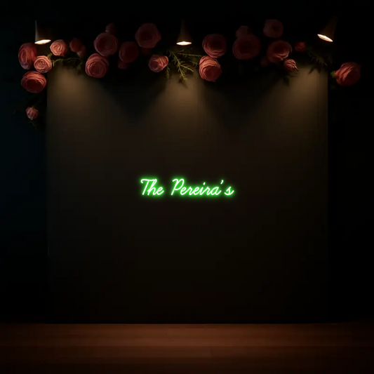 CREATE YOUR OWN WEDDING NEON SIGN The Pereira’s