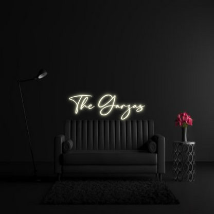 CREATE YOUR OWN WEDDING NEON SIGN The Garzas