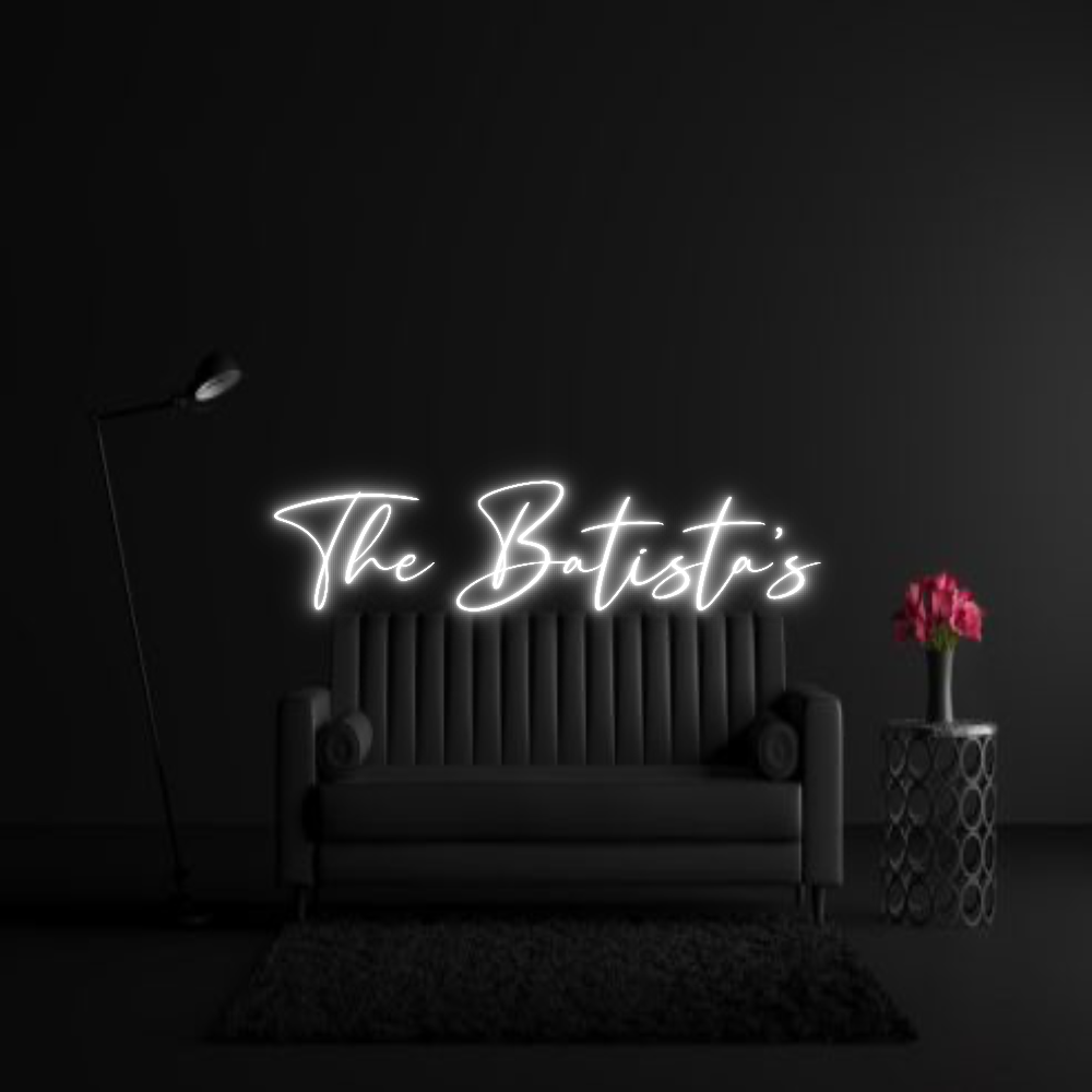 CREATE YOUR OWN WEDDING NEON SIGN The Batista’s