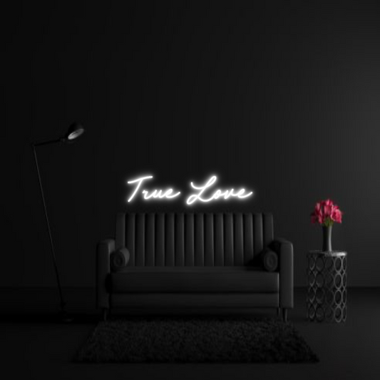 CREATE YOUR OWN WEDDING NEON SIGN True Love