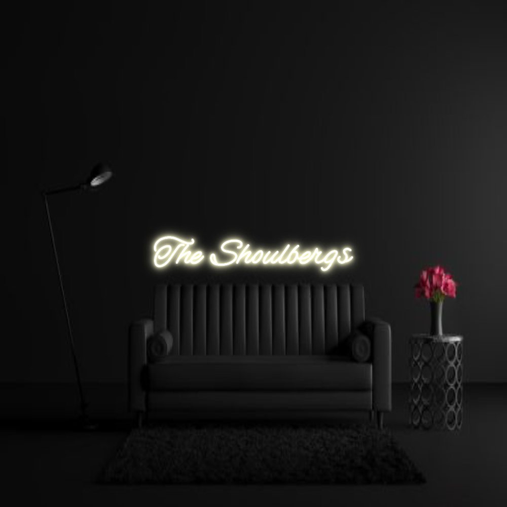 CREATE YOUR OWN WEDDING NEON SIGN The Shoulbergs