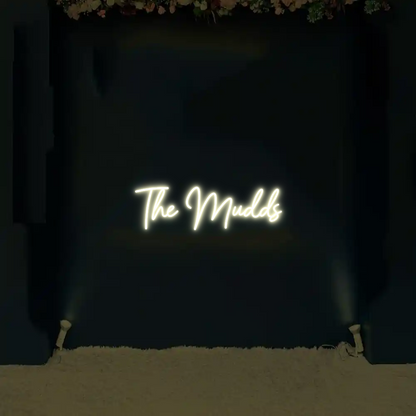 CREATE YOUR OWN WEDDING NEON SIGN The Mudds