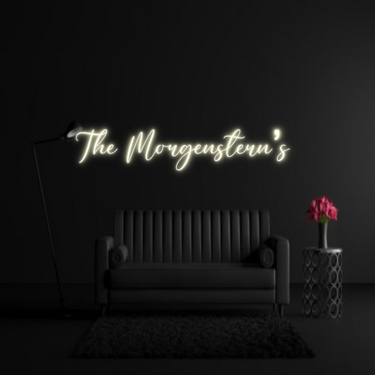 CREATE YOUR OWN WEDDING NEON SIGN The Morgenste...