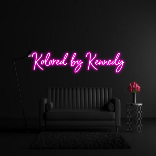 CREATE YOUR OWN WEDDING NEON SIGN Kolored by Ke...