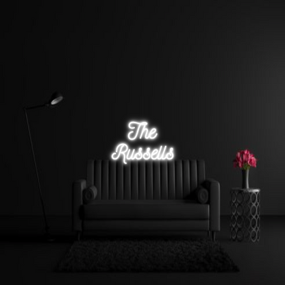 CREATE YOUR OWN WEDDING NEON SIGN The 
Russells