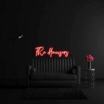 CREATE YOUR OWN WEDDING NEON SIGN The Hausers