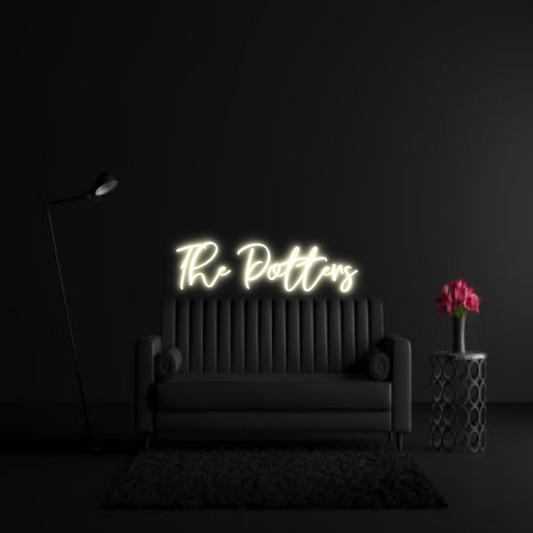 CREATE YOUR OWN WEDDING NEON SIGN The Potters