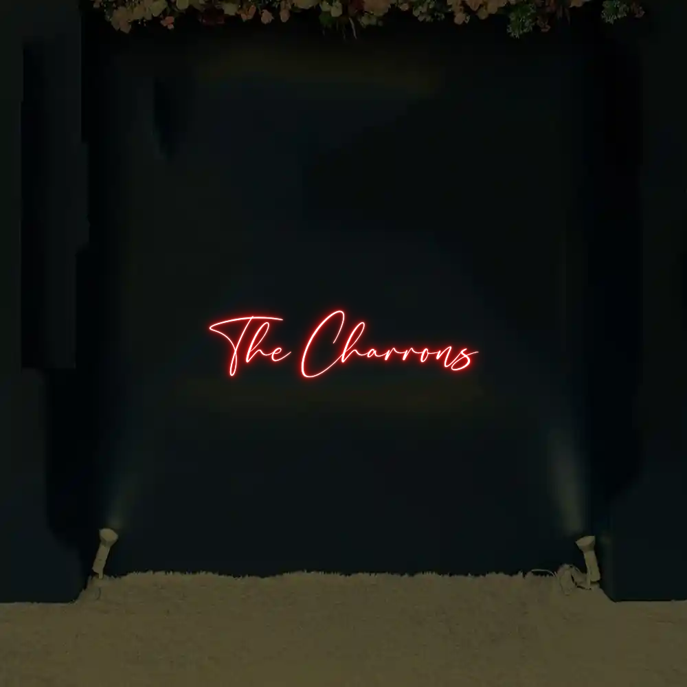 CREATE YOUR OWN WEDDING NEON SIGN The Charrons