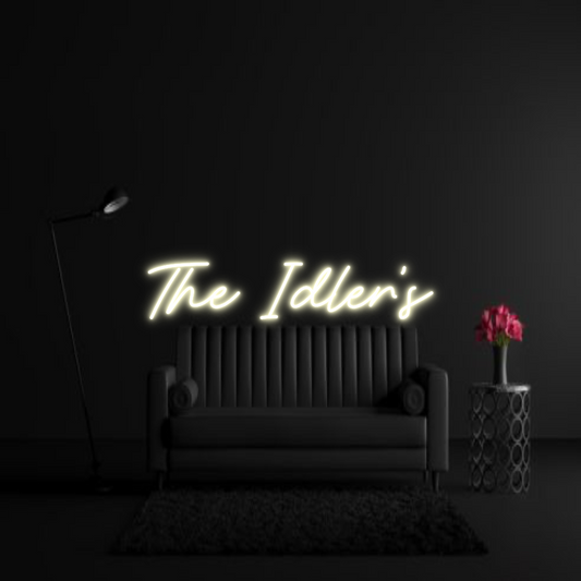CREATE YOUR OWN WEDDING NEON SIGN The Idler’s