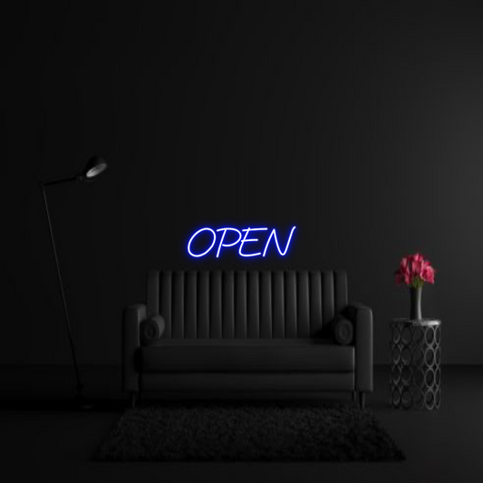 CREATE YOUR OWN WEDDING NEON SIGN OPEN