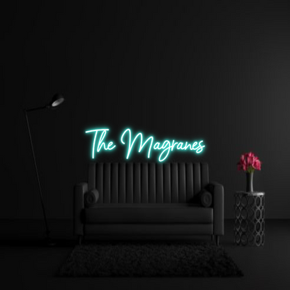 CREATE YOUR OWN WEDDING NEON SIGN The Magranes