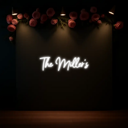 CREATE YOUR OWN WEDDING NEON SIGN The Miller's