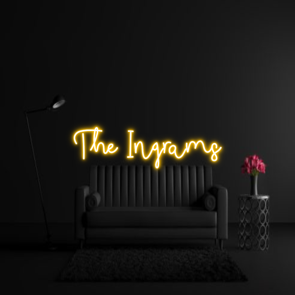 CREATE YOUR OWN WEDDING NEON SIGN The Ingrams