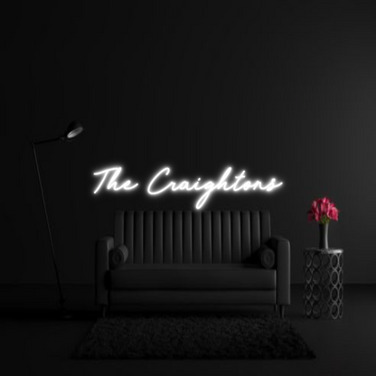 CREATE YOUR OWN WEDDING NEON SIGN The Craightons