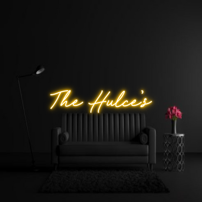 CREATE YOUR OWN WEDDING NEON SIGN The Hulce’s