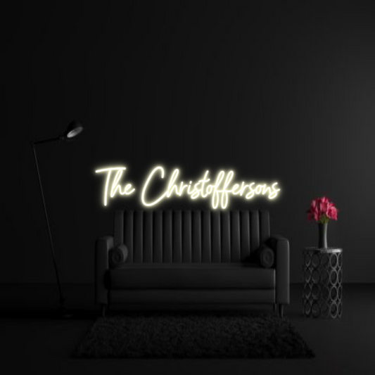 CREATE YOUR OWN WEDDING NEON SIGN The Christoff...