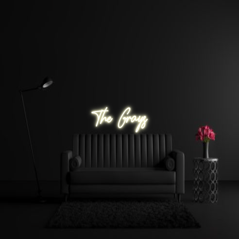 CREATE YOUR OWN WEDDING NEON SIGN The Grays