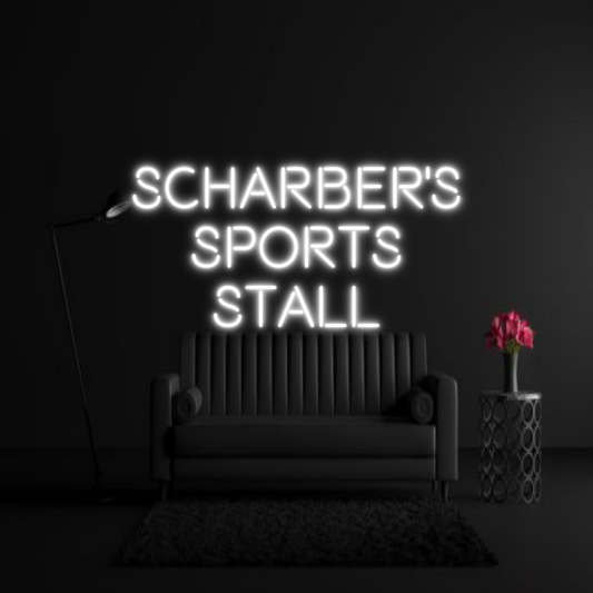 CREATE YOUR OWN WEDDING NEON SIGN 
Scharber's
...