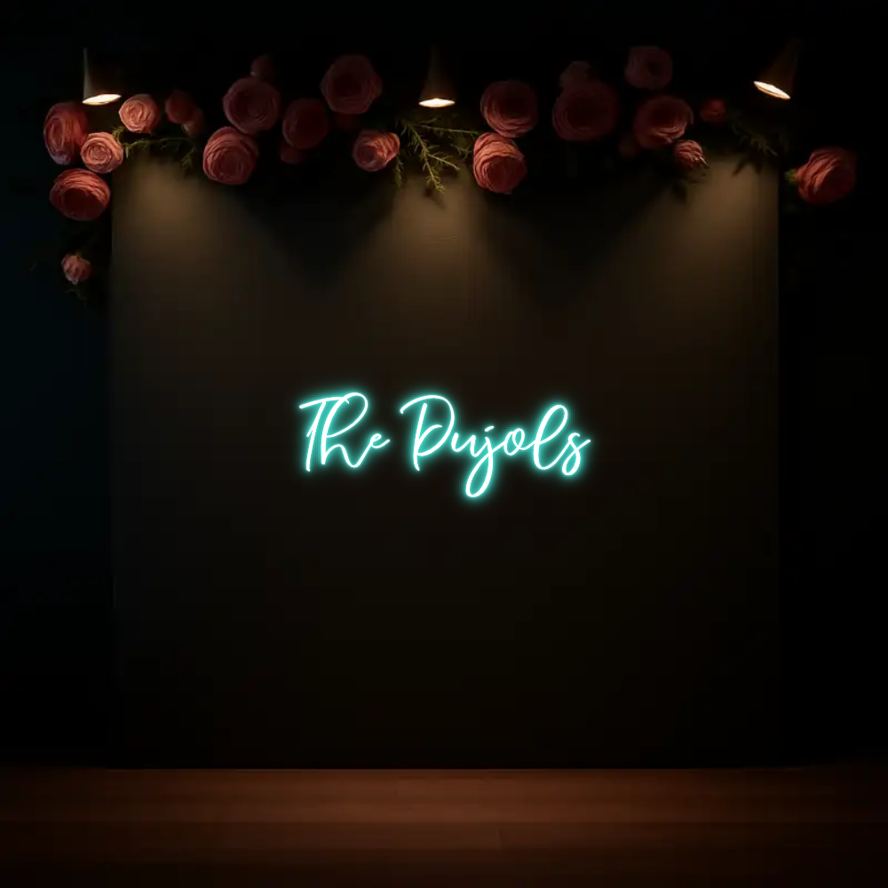 CREATE YOUR OWN WEDDING NEON SIGN The Pujols