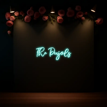 CREATE YOUR OWN WEDDING NEON SIGN The Pujols