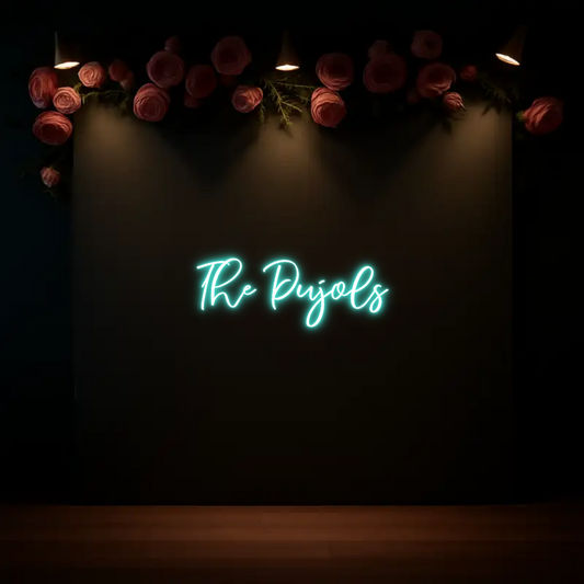 CREATE YOUR OWN WEDDING NEON SIGN The Pujols
