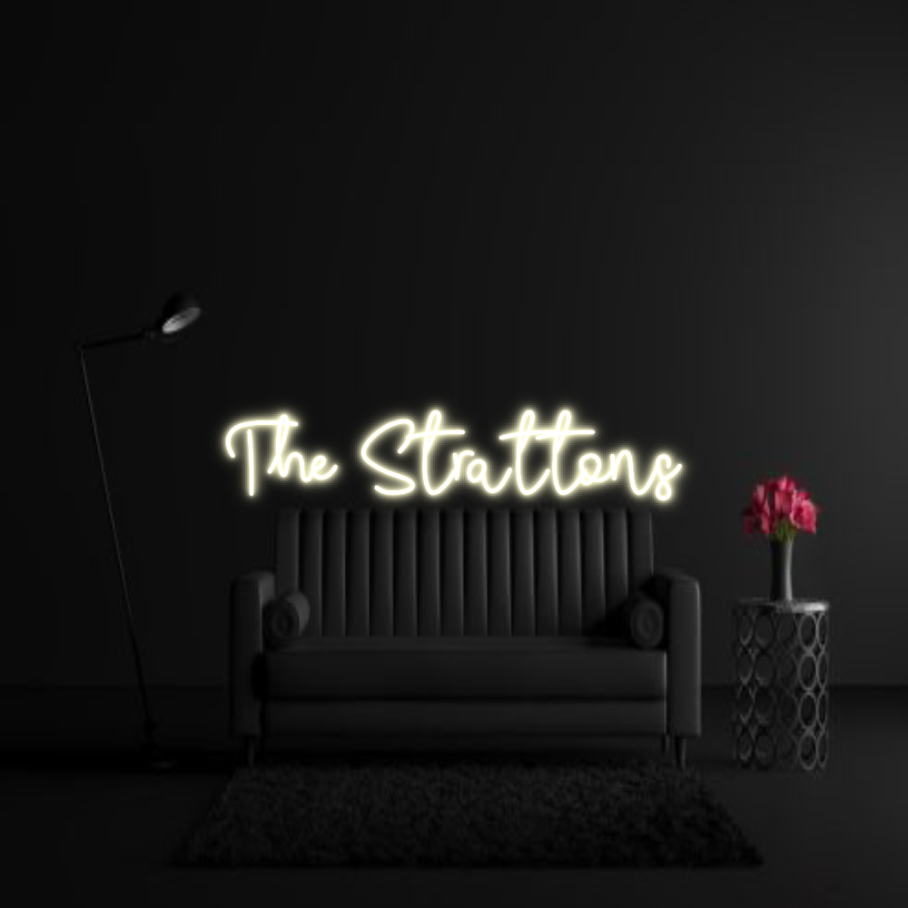 CREATE YOUR OWN WEDDING NEON SIGN The Strattons