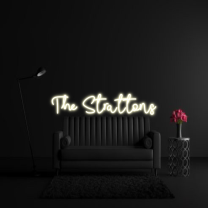 CREATE YOUR OWN WEDDING NEON SIGN The Strattons