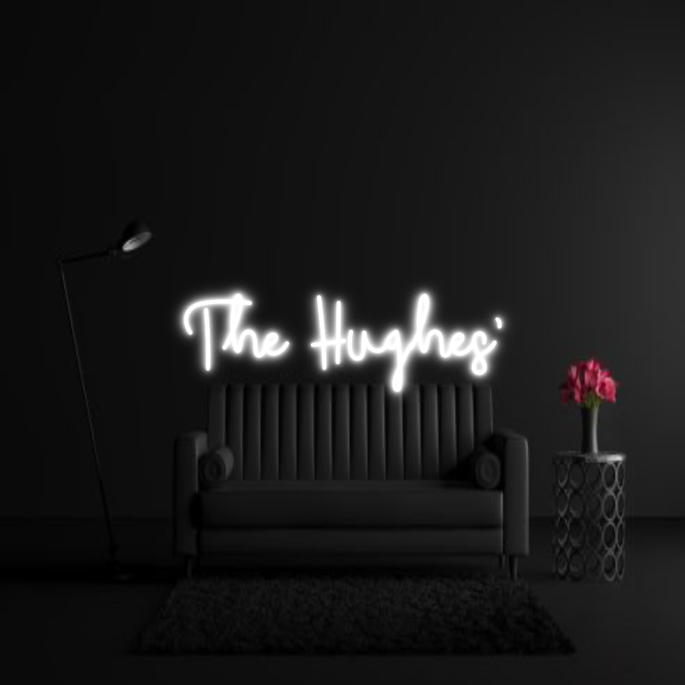 CREATE YOUR OWN WEDDING NEON SIGN The Hughes’