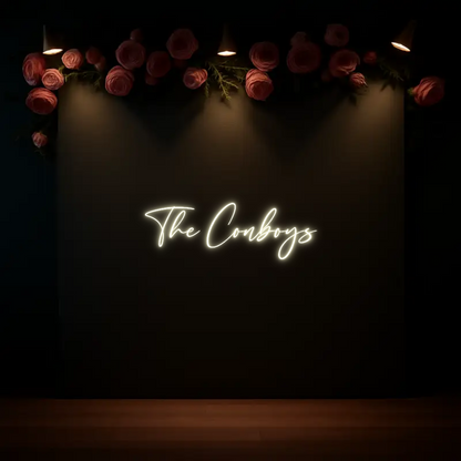 CREATE YOUR OWN WEDDING NEON SIGN The Conboys