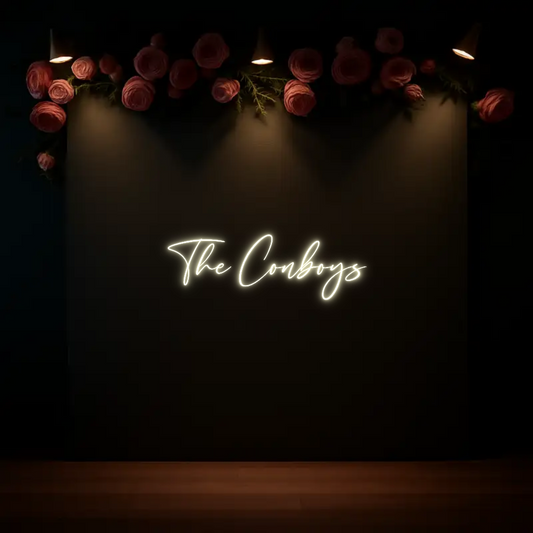 CREATE YOUR OWN WEDDING NEON SIGN The Conboys