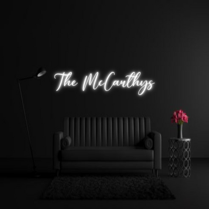 CREATE YOUR OWN WEDDING NEON SIGN The McCarthys