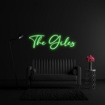 CREATE YOUR OWN WEDDING NEON SIGN The Giles