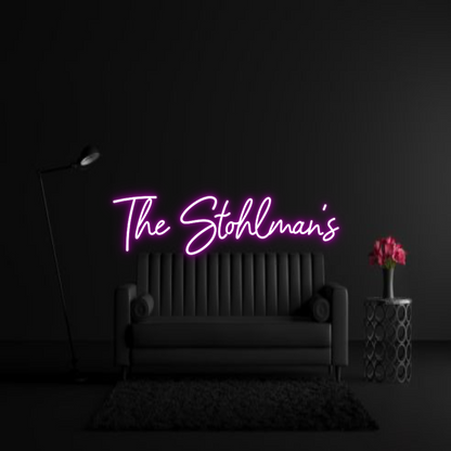 CREATE YOUR OWN WEDDING NEON SIGN The Stohlman’s